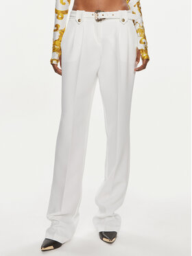 Versace Jeans Couture Versace Jeans Couture Hlače 76HAA111 Bijela Slim Fit