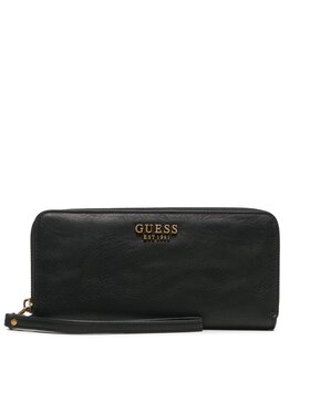 Guess Guess Голям дамски портфейл SWVB89 77460 Черен
