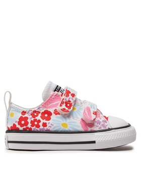 Converse Converse Кеди Chuck Taylor All Star Easy On Floral Ox A06340C Білий