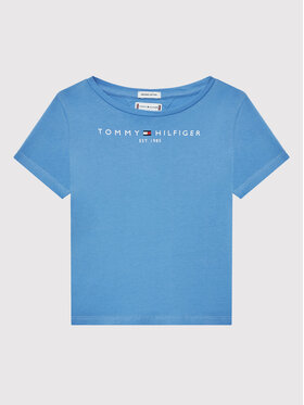 Tommy Hilfiger Tommy Hilfiger Tricou Essential KG0KG05242 Albastru Regular Fit