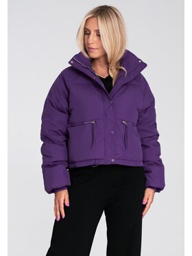FIGL FIGL Vatovaná bunda M1227 Fialová Regular Fit