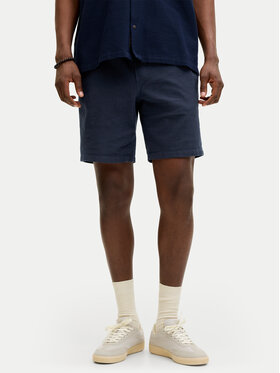 Jack & Jones Jack & Jones Szorty materiałowe Jaiden 12295862 Granatowy Relaxed Fit