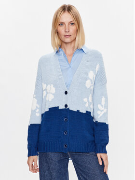 United Colors Of Benetton United Colors Of Benetton Cardigan 108RE601T Bleu Regular Fit
