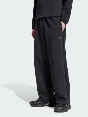 adidas adidas Spodnie materiałowe 168988 Czarny Loose Fit