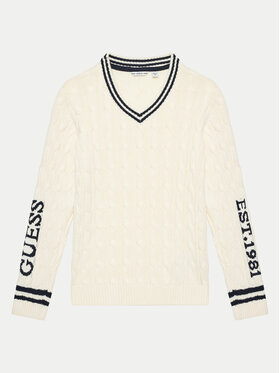 Guess Guess Sweter Mini Me C L4RR03 Z30W1 Écru Regular Fit