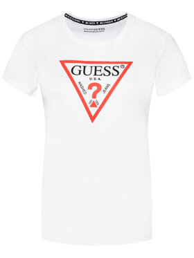 Guess Majica Original W1YI1B I3Z11 Bela Boxy Fit