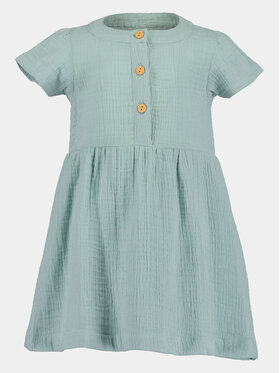 Blue Seven Blue Seven Лятна рокля 919052 X Зелен Regular Fit