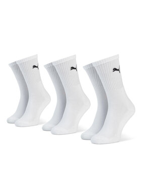 Puma Puma Zestaw 3 par wysokich skarpet unisex Regular Crew 880355 02 Biały