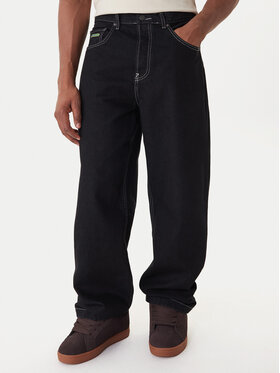 DC Shoes DC Shoes Džínsy Worker Baggy Denim Rbt ADYDP03079 Čierna Baggy Fit