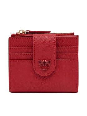 PINKO PINKO Maža Moteriška Piniginė Multi Purpose Wallet PE 25 PCPL 103610 A29P Raudona