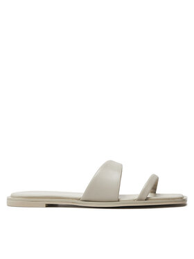 Calvin Klein Calvin Klein Plätud Flat Slide Lth HW0HW02071 Beež