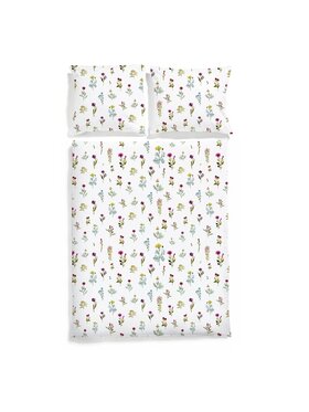 White pocket White pocket Komplet pościeli satynowa Biały