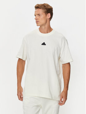 adidas adidas T-shirt Brand Love IX1321 Bijela Loose Fit