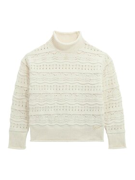 Guess Kids Guess Kids Sweter 179149 Biały Classic Fit