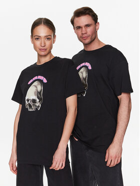 Grimey Grimey Тишърт GA657 Черен Regular Fit