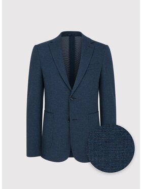 Pako Lorente Pako Lorente Marynarka P25WF-3X-014 Granatowy Slim Fit