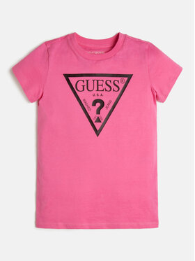 Guess Guess Футболка J73I56 K8HM0 Рожевий Regular Fit