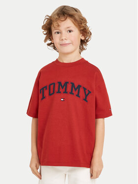 Tommy Hilfiger Tommy Hilfiger T-shirt Varsity KB0KB08666 Crvena Regular Fit