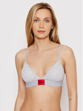 HUGO Hugo Sutien Bralette Triangle Red Label 50469647 Gri