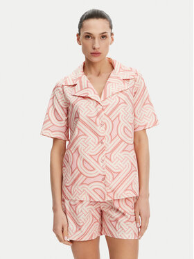 Silvian Heach Silvian Heach Hemd GPP25440CA Rosa Regular Fit