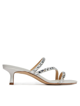 MICHAEL Michael Kors MICHAEL Michael Kors Şlapi Celia Kitten Slide 40R4CIMS1S Argintiu
