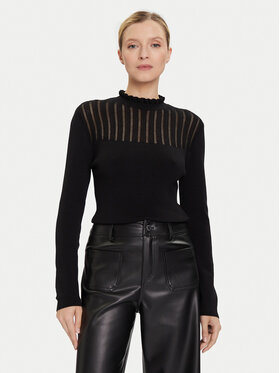 Morgan Morgan Pullover 252-MSNOWI Schwarz Slim Fit