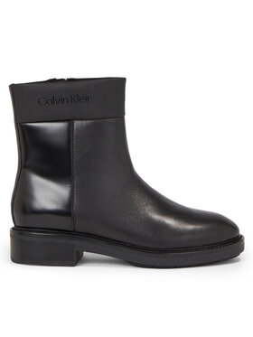 Calvin Klein Calvin Klein Μποτάκια Rubber Sole Ankle Boot Lg Wl HW0HW01700 Μαύρο