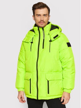 Calvin Klein Jeans Calvin Klein Jeans Зимно яке J30J318679 Зелен Oversize