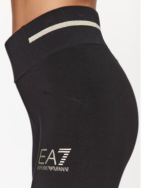 EA7 Emporio Armani Leggings 8NTP68 TJ01Z 0200 Crna Regular Fit