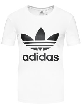 adidas adidas T-shirt adicolor Classics Trefoil GN2899 Bijela Regular Fit