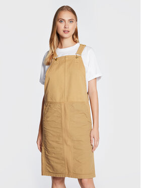 Carhartt WIP Carhartt WIP Дънкова рокля Medley I030492 Кафяв Regular Fit