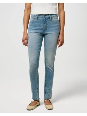 Wrangler Wrangler Jeansy SKINNY HIGH Niebieski Skinny Fit