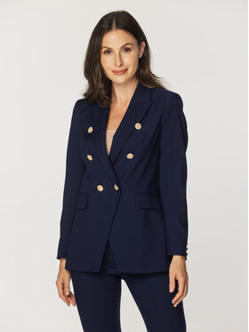 Willsoor Willsoor Marynarka 67827 Granatowy Regular Fit