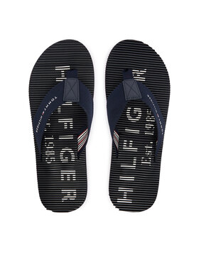 Tommy Hilfiger Tommy Hilfiger Infradito Massage Beach Sandal FM0FM06006 Blu scuro