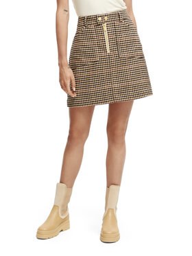 Scotch & Soda Scotch & Soda Trapezno krilo 171411 Bež Regular Fit