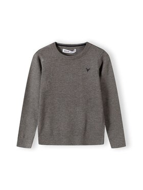 minoti minoti Sweter 27KNIT60 Szary Regular Fit