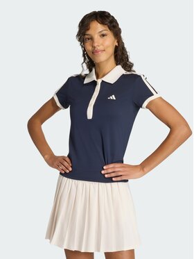 adidas adidas Koszulka techniczna 162043 Niebieski jasny Slim Fit