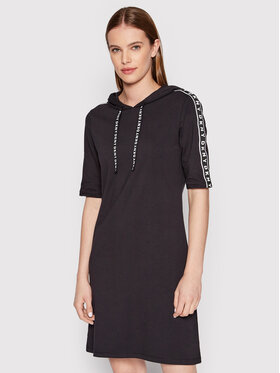 DKNY DKNY Každodenní šaty DD2AN706 Černá Regular Fit