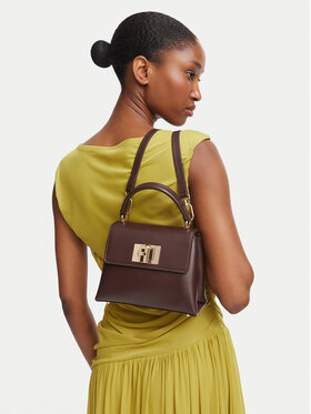 Furla Furla Τσάντα 1927 Mini Top Handle WB00109 ARE000 4284S Σκούρο καφέ