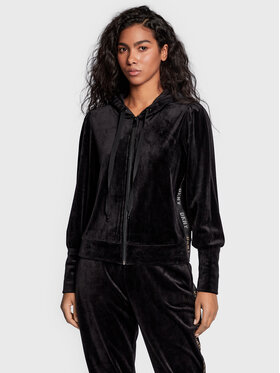 DKNY DKNY Pulóver P2ME7OKJ Fekete Regular Fit