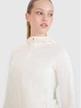 4F 4F Bluza techniczna 4FRSS25TFSWF467-62S Biały Regular Fit