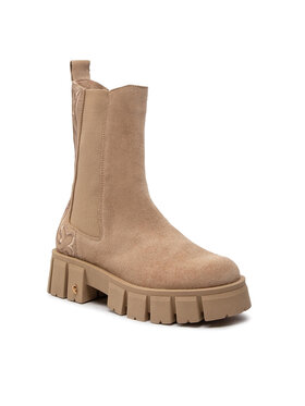 Carinii Carinii Klassische Stiefeletten B8593 Beige