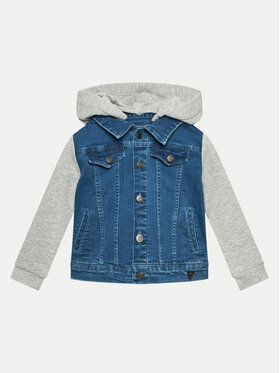 Guess Guess Džinsinė striukė N4GL02 D5BX0 Tamsiai mėlyna Regular Fit