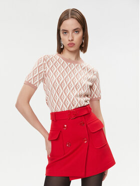 Elisabetta Franchi Elisabetta Franchi Kardigāns MK-64B-36E2-V3000 Rozā Regular Fit