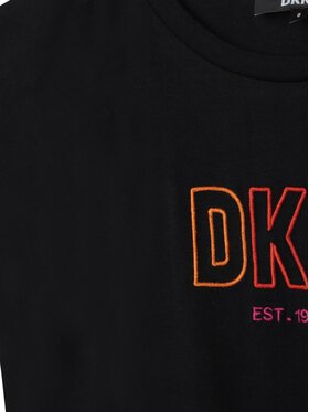 DKNY T-shirt D35S82 S Crna Regular Fit