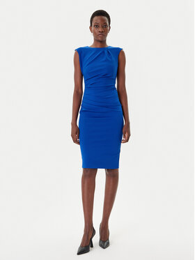 Rinascimento Rinascimento Koktel haljina CFC0125332003 Plava Slim Fit