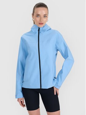 4F 4F Kurtka przejściowa 4FWSS25TTJAF702-33S Niebieski Regular Fit