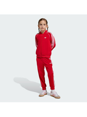 adidas adidas Trenirka adicolor SST KD5740 Rdeča Regular Fit