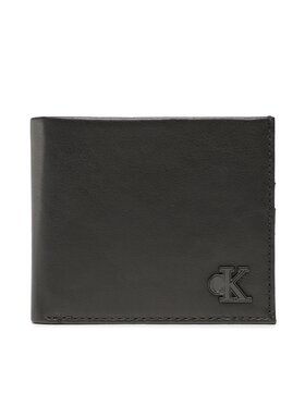 Calvin Klein Calvin Klein Duży Portfel Męski Logo Hardware Bifold/W Coin K50K510439 Czarny