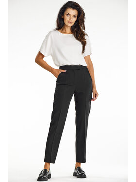 Awama Awama Dámské kalhoty A675 Černá Basic Fit